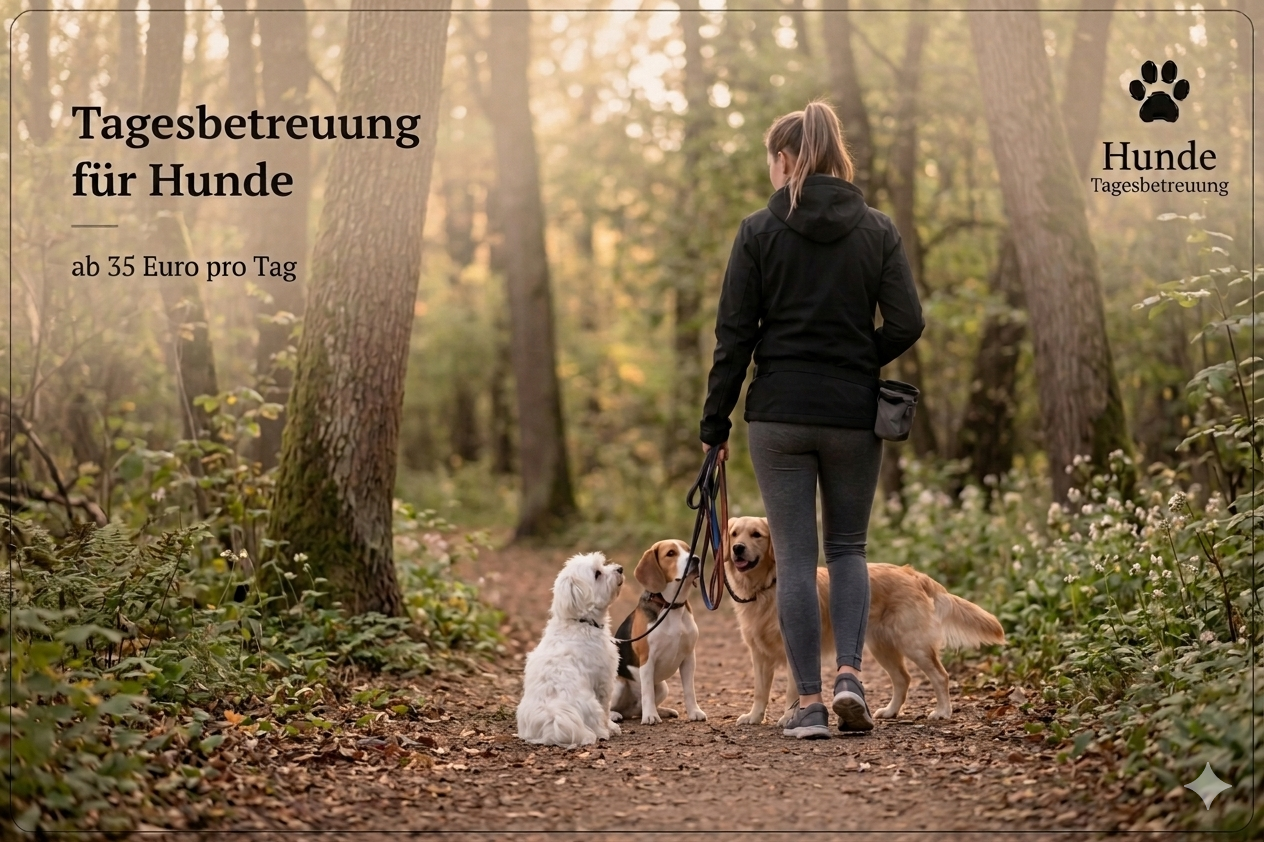 Tagesbetreuung für Hunde in Wien und Niederösterreich